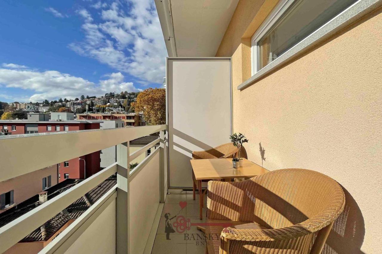 Modern Boho Style Suite In Lugano City -By Easylife Swiss Екстериор снимка