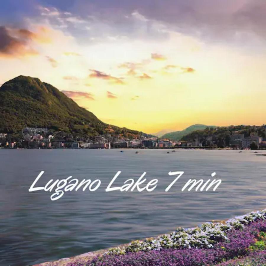 Modern Boho Style Suite In Lugano City -By Easylife Swiss Екстериор снимка